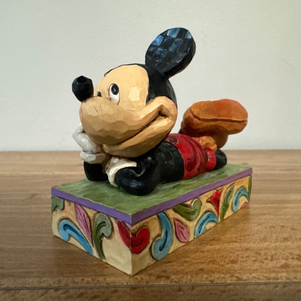 Disney Traditions Jim Shore Mickey Mouse "Pals for All Time" Figurine Rare Colle